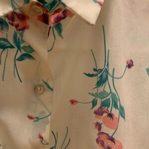 Floral Button-Up Shirt